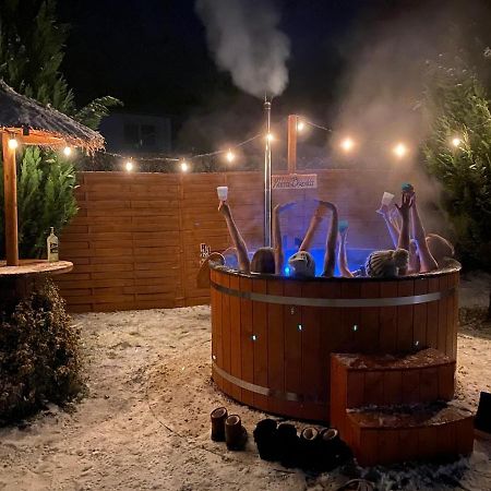 Rajska Cisza - Caloroczny Prywatny Domek W Lesie Nad Jeziorem - Sauna I Balia Krąg Εξωτερικό φωτογραφία