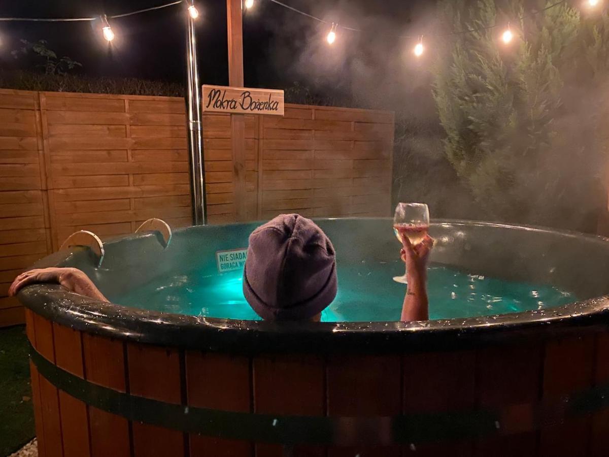 Rajska Cisza - Caloroczny Prywatny Domek W Lesie Nad Jeziorem - Sauna I Balia Krąg Εξωτερικό φωτογραφία