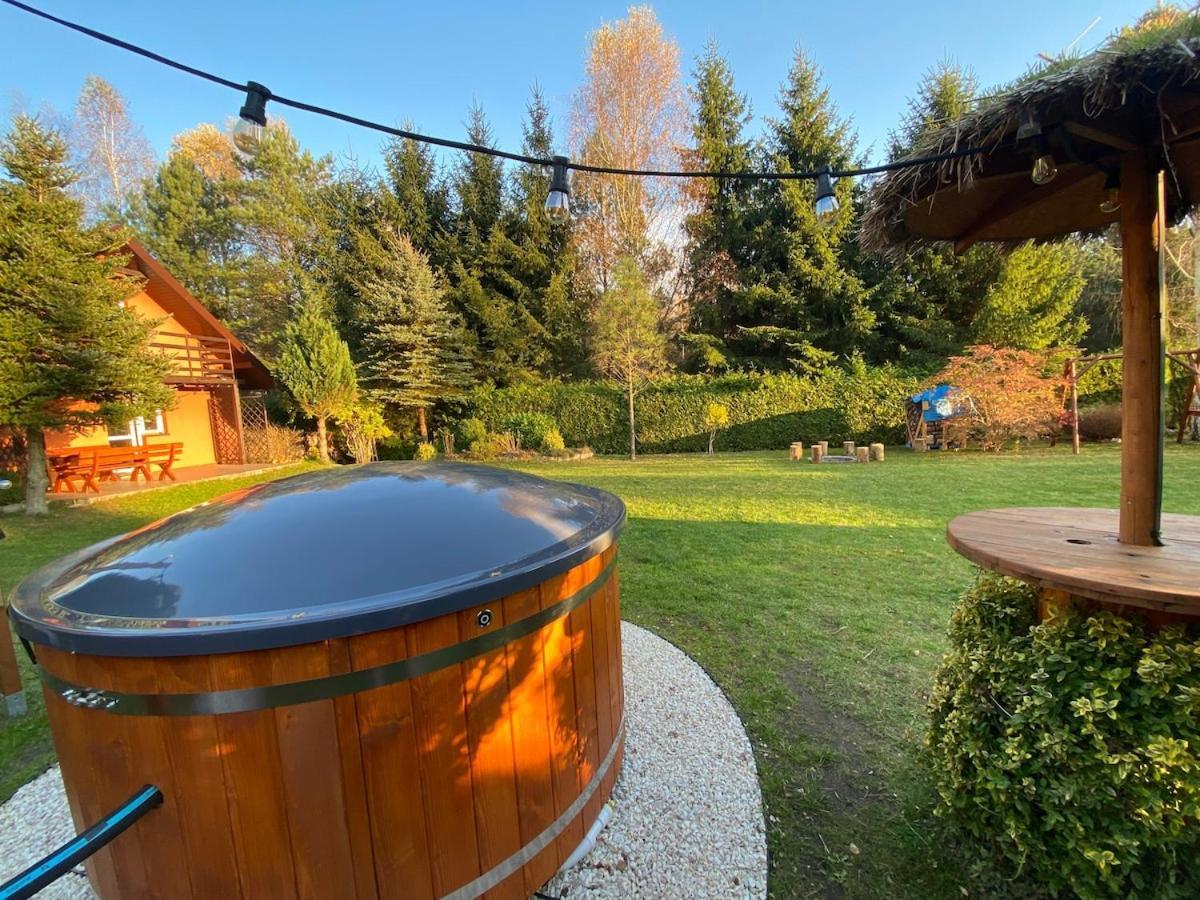 Rajska Cisza - Caloroczny Prywatny Domek W Lesie Nad Jeziorem - Sauna I Balia Krąg Εξωτερικό φωτογραφία
