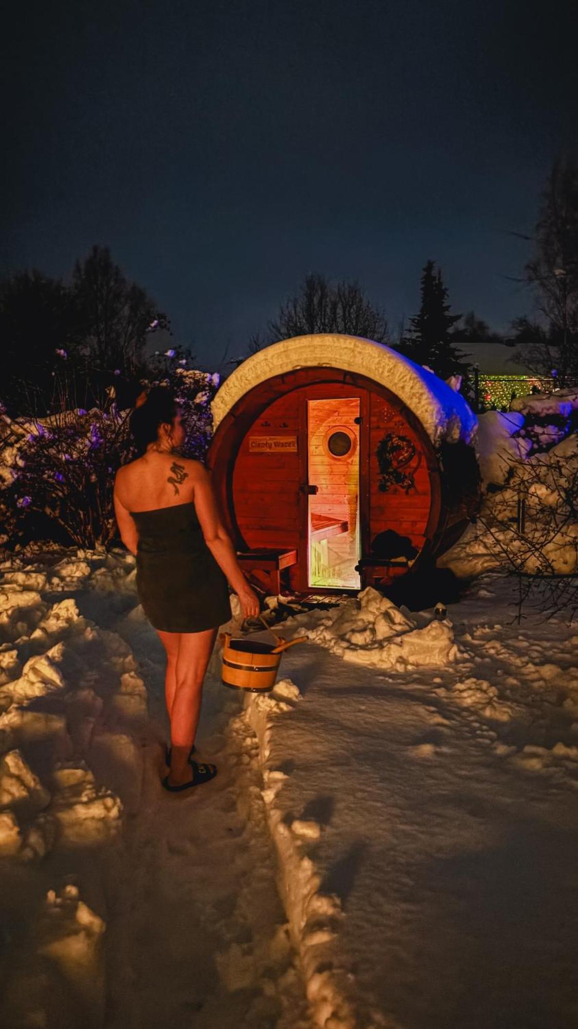 Rajska Cisza - Caloroczny Prywatny Domek W Lesie Nad Jeziorem - Sauna I Balia Krąg Εξωτερικό φωτογραφία