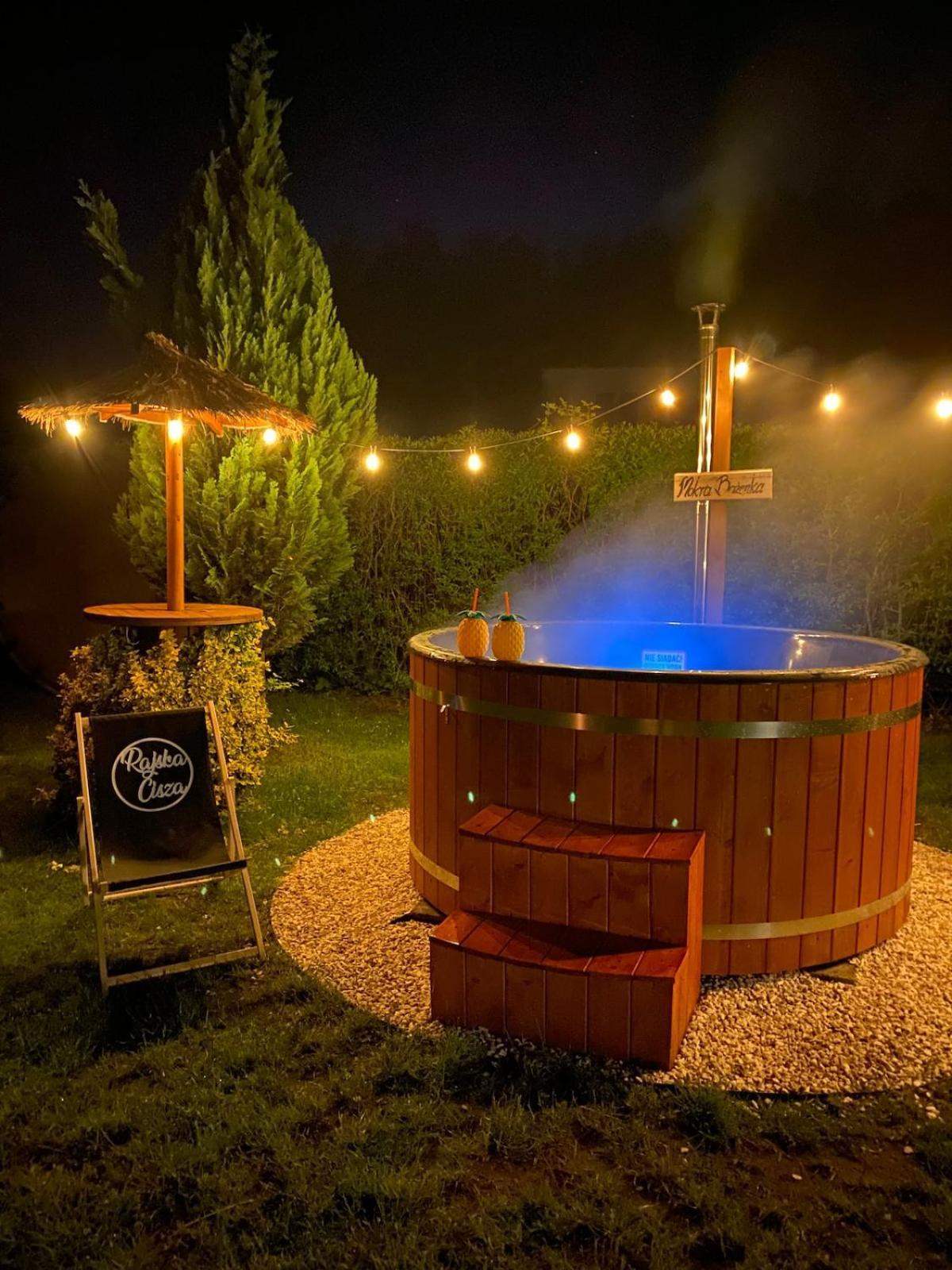 Rajska Cisza - Caloroczny Prywatny Domek W Lesie Nad Jeziorem - Sauna I Balia Krąg Εξωτερικό φωτογραφία
